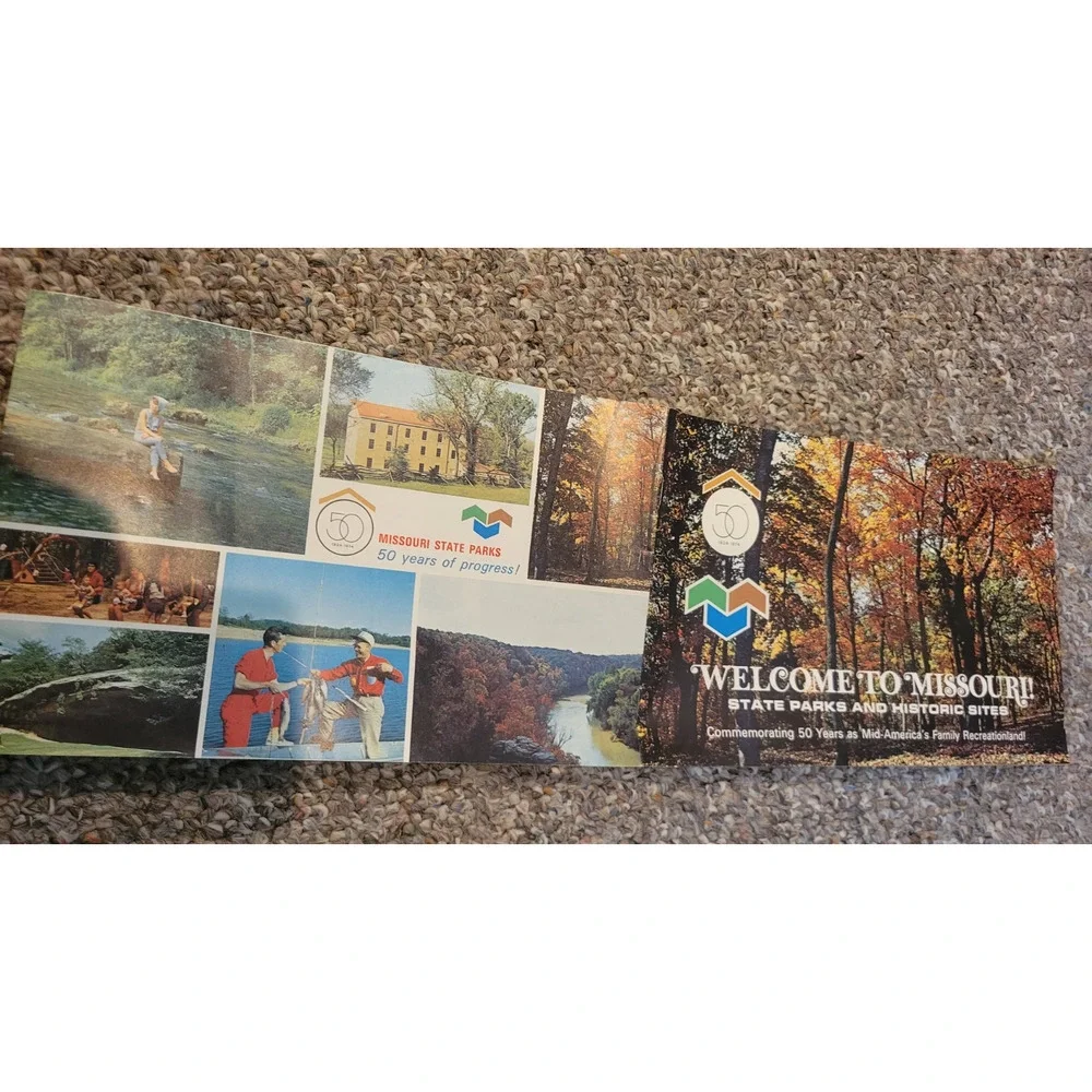 Vtg 1974 Welcome to Missouri Booklet State Parks Historic‎ Sites Travel Guide